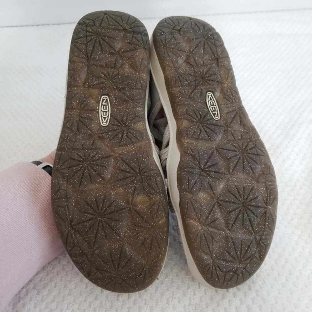 Keen Washable Child's Shoes‎ Grey Size 4 Sparkles